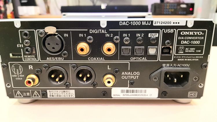 DAC ONKYO D/A - 1000 Made in Japan