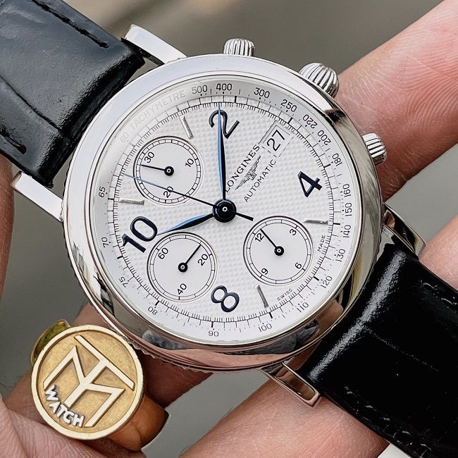 Longines b n k ni m Ernest Francillon L4.652.4 L46524 Chronograph