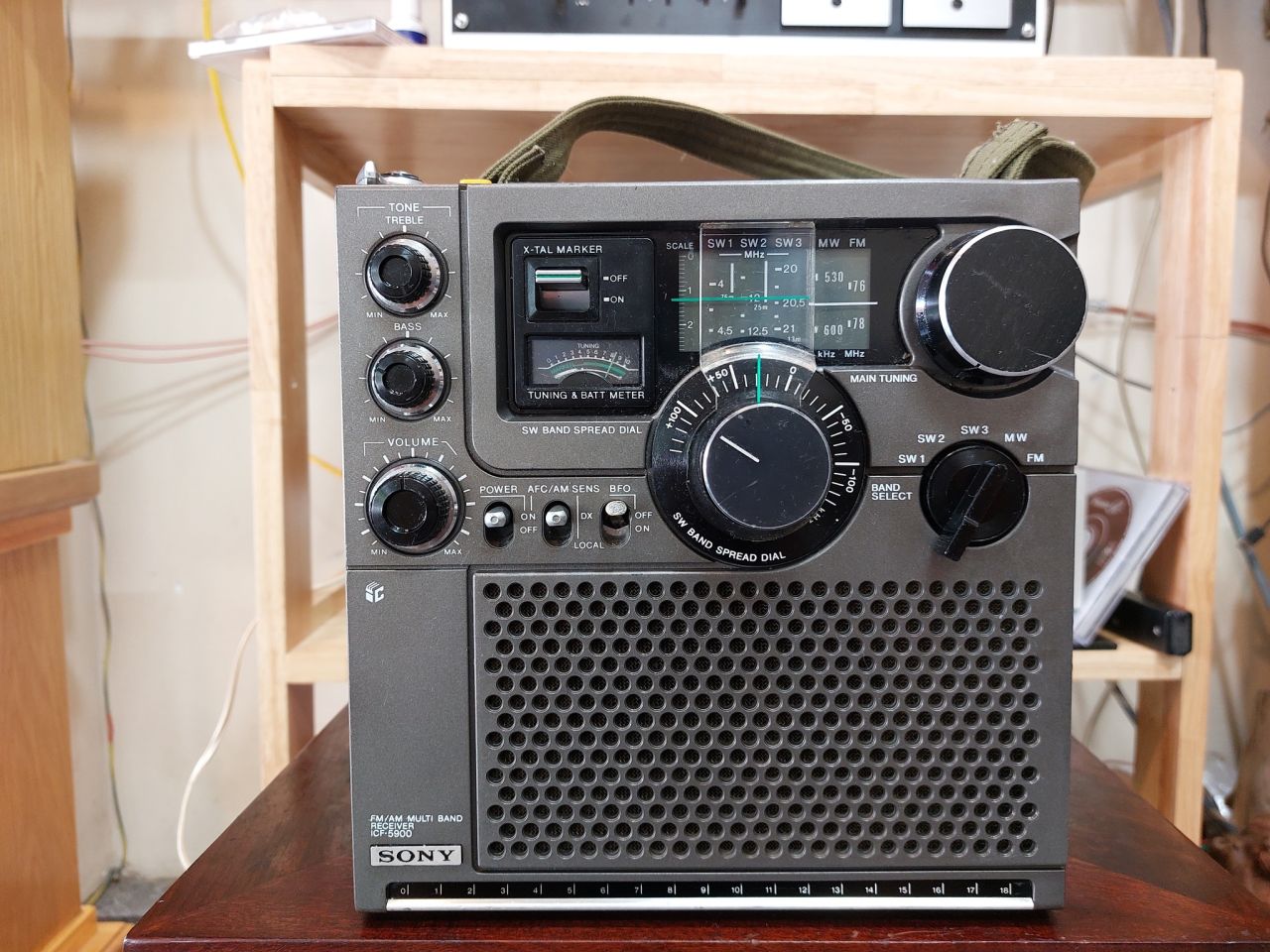 ICF-5900 FM/AM Multi Band Receiver ICF-5900W Radio Sony