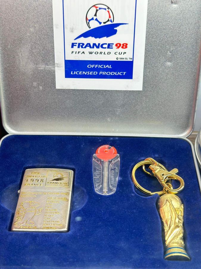 Zippo 1998 FIFA 渦巻く WORLD CUP FRANCE